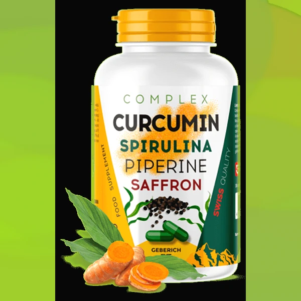 Curcumin Spirulina Piperine